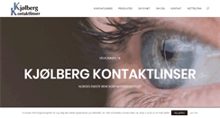 Desktop Screenshot of kjolberg-kontaktlinser.no